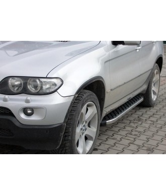 marche pieds-BMW-X5-1999-2006- Aluminium TX CHROME