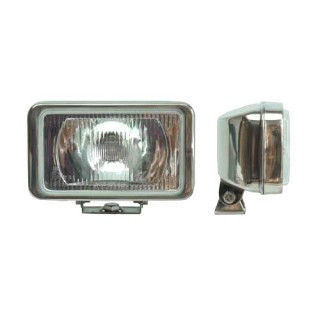 Anti Brouillard Rectangulaire Chrome (200 x 120 mm) - Access Auto 4x4