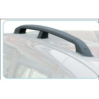 Barres De Toit Transversales En Aluminium Noir Pour Citroën Nemo (2008-2016) - Compatible Avec Rails De Toit Surélevés, Charge Max 75 Kg
