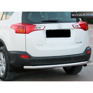 Protection  ARRIERE-TOYOTA-RAV-4-2013-2016 INOX LNE 60mm