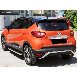 Protection ARRIERE-RENAULT-CAPTUR-2013-2019-INOX 