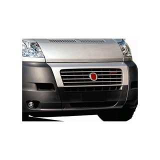 Eléments grille de Calandre INOX FIAT DUCATO 2006 2014 INOX CHROME 3 pieces