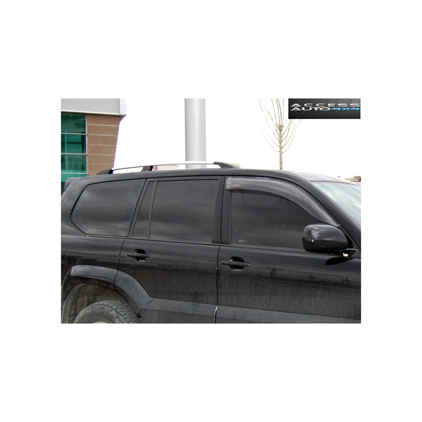 Barres De Toit Transversales Pour Toyota Land Cruiser 120 (2002-2009) - Neuves - Marque Turtle
