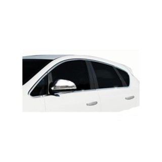 Baguettes fenetres OPEL ASTRA 4 portes 2010 2015 INOX CHROME 12 PIECES