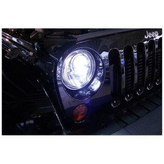 Phares BI LED (Homologué CE) JEEP WRANGLER JK 2007 2018 - Access Auto 4x4