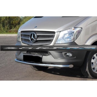 PARE BUFFLE-MERCEDES-SPRINTER-2013-2018-INOX - PROTECTION BASSE 