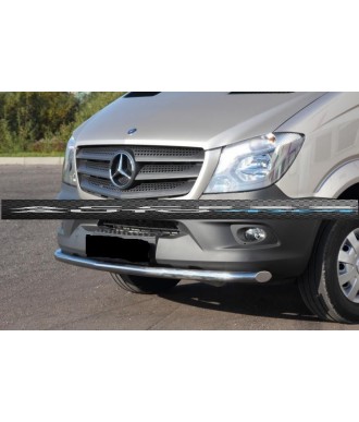 PARE BUFFLE-MERCEDES-SPRINTER-2013-2018-INOX - PROTECTION BASSE 