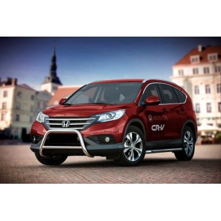 PARE BUFFLE-HONDA-CRV-2012-2015- HOOLOGUE INOX - BARRE DE RENFORT