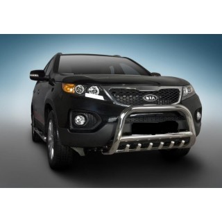 PARE BUFFLE-KIA-SORENTO-2009-2012- HOMOLOGUE INOX - GRILLE