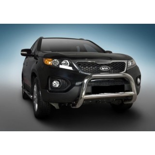 PARE BUFFLE-KIA-SORENTO-2009-2012-HOMOLOGUE  INOX - BARRE DE RENFORT