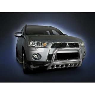 PARE BUFFLE-MITSUBISHI-OUTLANDER-2010-2012-HOMOLOGUE avec grille