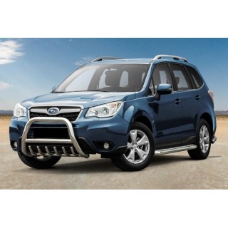 PARE BUFFLE-SUBARU-FORESTER-2013-AUJOURD'HUI- HOMOLOGUE   INOX - GRILLE