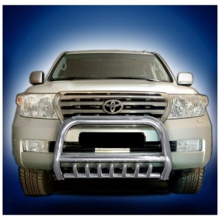 PARE BUFFLE TOYOTA-LAND-CRUISER-J-200-2007-2012- HOMOLOGUE INOX - GRILLE