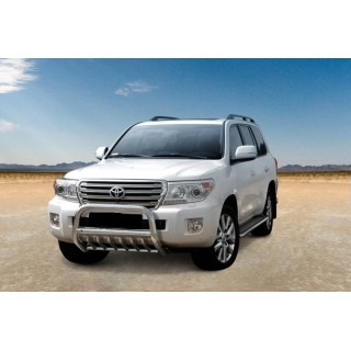 PARE BUFFLE-TOYOTA-LAND-CRUISER-J-200-2012-2016-HOMOLOGUE  INOX - GRILLE