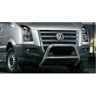 PARE BUFFLE-VOLKSWAGEN-CRAFTER-2006-2016-HOMOLOGUE INOX - BARRE DE RENFORT