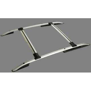 Barres de Toit-RENAULT KANGOO MAXI 2008-2021  CHASSIS-LONG LONGITUDINALES + TRANSVERSALES ALUMINIUM POLI