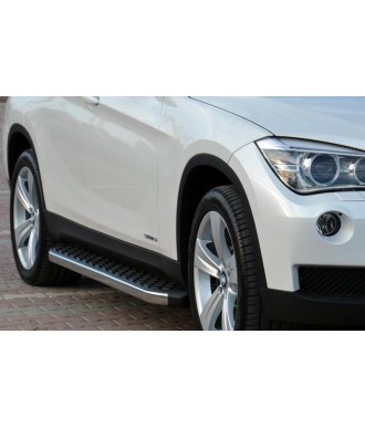 marche pieds-BMW-X1-2010-2016-Aluminium TX CHROME