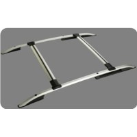 Barres De Toit FLY Gris Pour Dacia Dokker 2012-2023 - Porte-Bagages - Compatible Coffre, Porte-Vélos, Porte-Skis