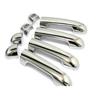 Couvre Poignée Porte OPEL MOVANO-2010-AUJOURD'HUI-5 PORTES INOX CHROME 10 PIECES