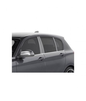 baguettes fenetres-BMW-SERIE-1-5 portes 2011-2019-INOX 4 PIECES