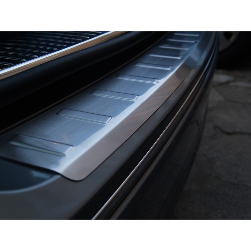 Protection De Seuil De Coffre Pour Mercedes V-Classe W447 (2014+) - Acier Inox Anthracite - Facile à Coller - 7
