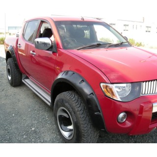 Elargisseurs d'Ailes MITSUBISHI L 200 DOUBLE CABINE 2005 2010 SET - Access Auto 4x4