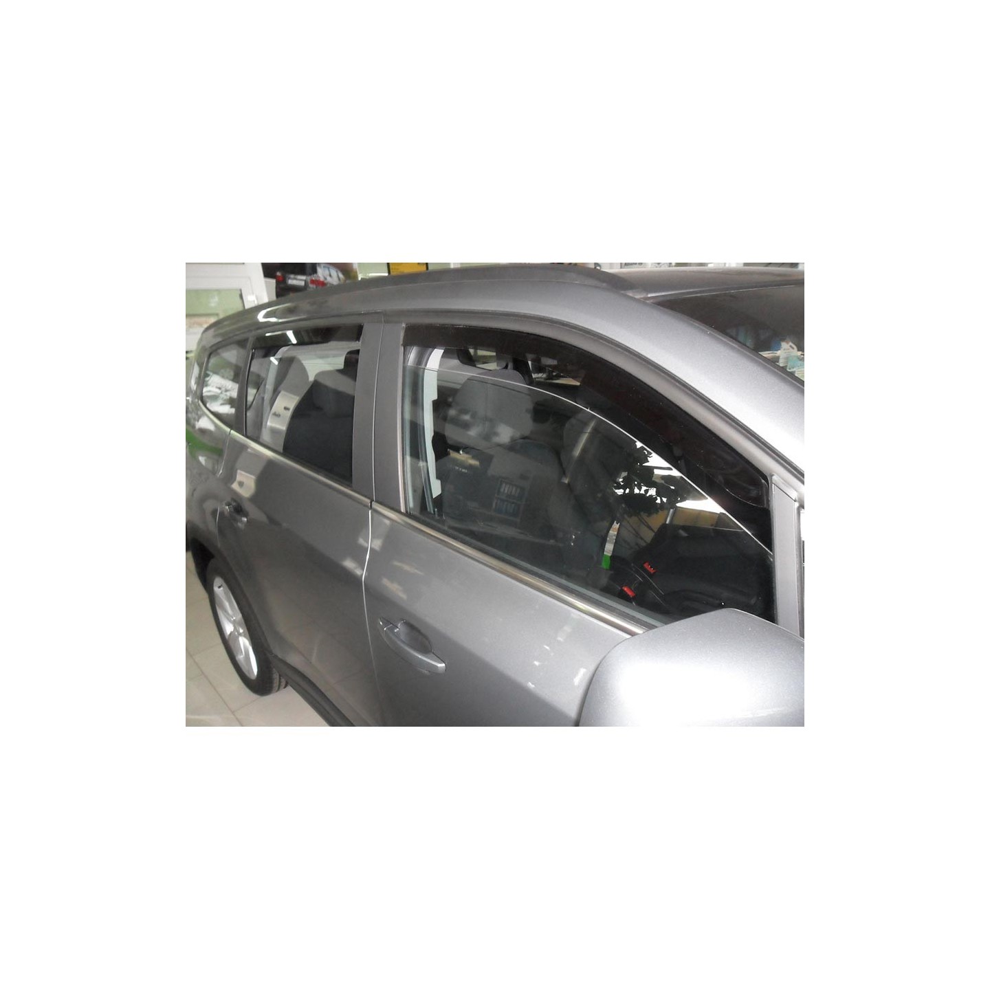 Déflecteurs Latéraux Citroën C4 5 Portes 2004-2010 - Rauchgrau Avant