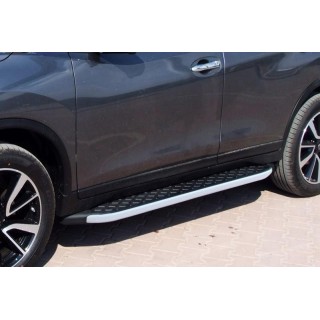 marche pieds NISSAN-X-TRAIL-2014-AUJOURD'HUI-Aluminium TX CHROME