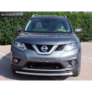 PARE BUFFLE-NISSAN-X-TRAIL-2014-2017-INOX Protection Basse