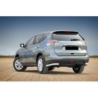 Protection  ARRIERE-NISSAN-X-TRAIL-2014-2017 INOX ANGLES 70mm