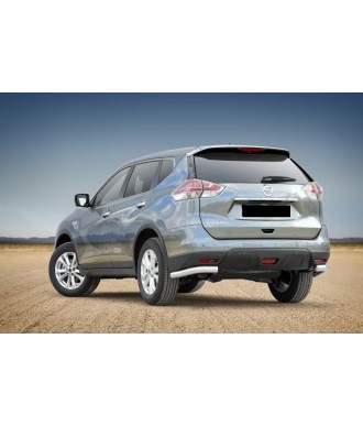 Protection  ARRIERE-NISSAN-X-TRAIL-2014-2017 INOX ANGLES 70mm