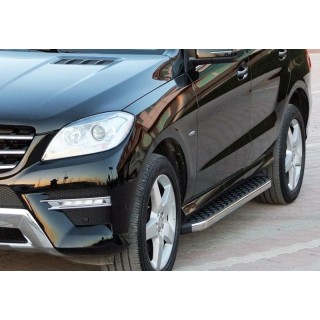 marche pieds-MERCEDES-ML-W-166-AMG-2012-2019 Aluminium ASP