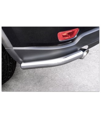 Protection  ARRIERE-NISSAN-PATHFINDER-INOX ANGLES 60mm