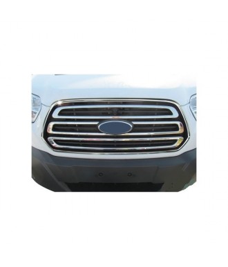elements grille de calandre FORD TRANSIT 2014 2019 INX CHROME 5 PIECES - Access Utilitaire - Vente en ligne d'accessoires auto et Véhicules Utilitaires