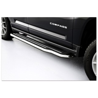 marche pieds-JEEP-COMPASS-2011-2014-INOX PLAT 