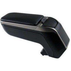 thumbnail image 2 of Autonet Front Central Armrest Console For Peugeot 207 208 307 407 408 607 806 Bipper, Simulated Leather 2 of 5