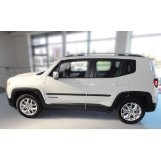 Baguettes de Porte-JEEP-RENEGADE-2014-AUJOURD'HUI- ABS NOIR