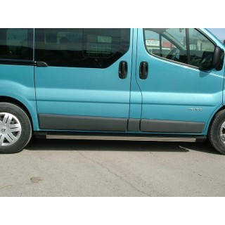 marche pieds-OPEL-VIVARO-2001-2014-COURT-Aluminium TRV