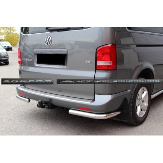 protection d'angles de PC arriere inox-VW-T6-COURT-LONG-