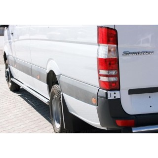 marche pieds MERCEDES-SPRINTER-LONG-W906 INOX tubulaire LNE