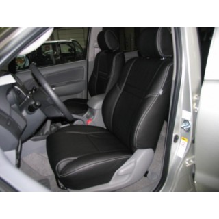 Housse Auto Avant Sur Mesure-TOYOTA-HI-LUX-2005-2015-simili-cuir-