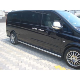 marche pieds MERCEDES VITO W447 COURT LONG 2014-AUJOURD'HUI INOX LNE