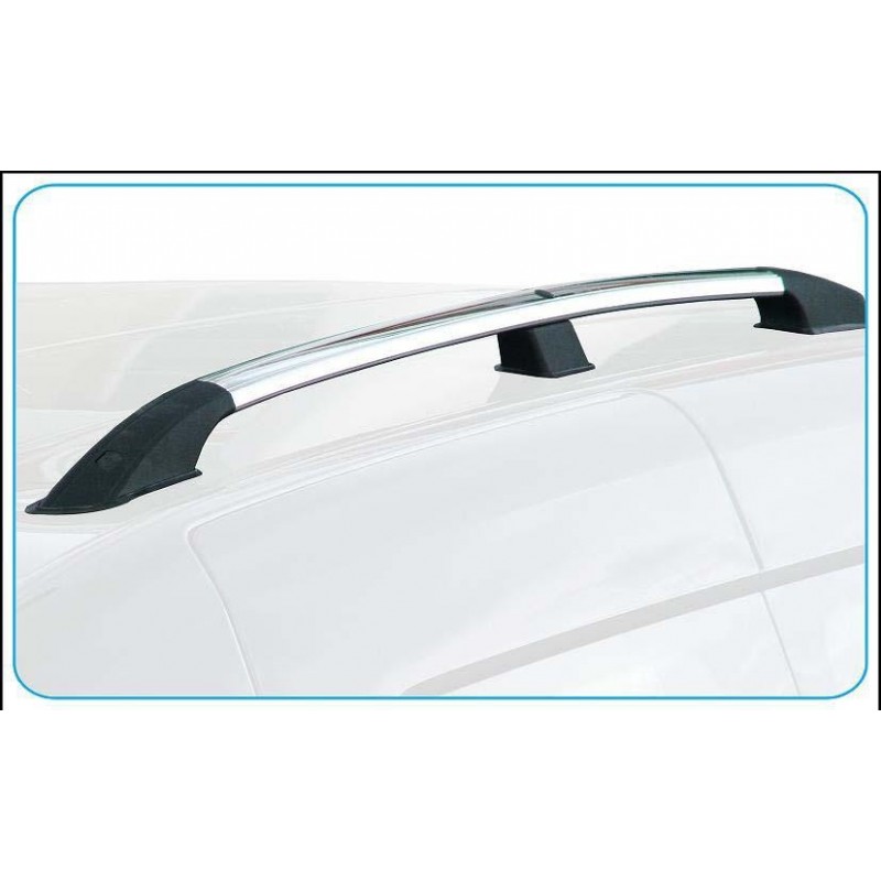 Barres de toit en aluminium pour Ford Galaxy Monospace (2010-2015) - Porte- Bagages de Voiture - Amos - Alfa - Dynamic - rails intégrés