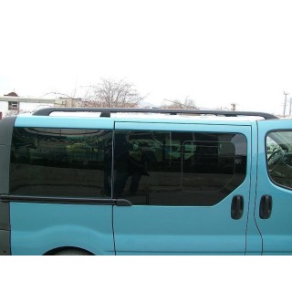 Barres de Toit OPEL VIVARO 2014 AUJOURD'HUI LONG LONGITUDINALES NOIRES 100kgs - Access Auto 4x4