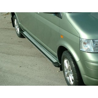 marche pieds-VOLKSWAGEN-T5-LONG-2003-2015 Aluminium GRD