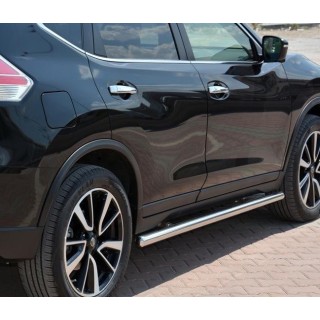 marche pieds-FORD-KUGA-2013-2016-INOX tubulaire LE