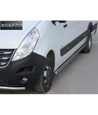 Marche pieds -OPEL-MOVANO-LONG-2010-2019 INOX Tubulaire LNE