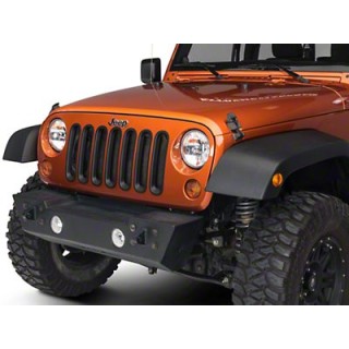 Inserts Grille Calandre Noir JEEP WRANGLER JK - Access Auto 4x4