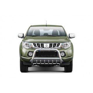 PARE BUFFLE-MITSUBISHI-L-200-2015-2018-HOMOLOGUE - grille