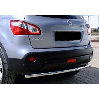 Protection  ARRIERE-NISSAN-QASHQAI-2007-2013-INOX 60mm